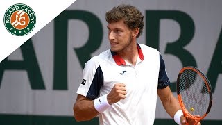 Grigor Dimitrov v Pablo Carreno Busta Highlights  Mens Round 3 2017  RolandGarros [upl. by Ydennek]