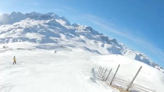 301124 Skiing Val d’Isère DiaboldOkOrange [upl. by Eladnek]