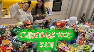 CHRISTMAS FOOD SHOP FOR 20  The Radford Family [upl. by Lamonica958]