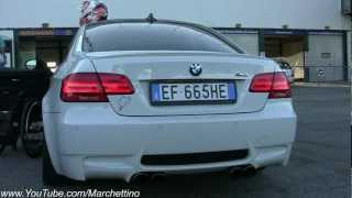 BMW M3 E92 Akrapovic Exhaust Sound [upl. by Sladen52]