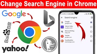 How to Change Search Engine in Google Chrome Easy Process Change Chrome Default Search Engine [upl. by Aneleasor302]