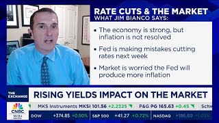 Jim Bianco joins CNBC to discuss Rising Bond Yields Impact on the Market [upl. by Ciredor985]