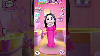 Talking Angela shorts cat talkingangela reels rek funny shortsviral top [upl. by Zosima286]