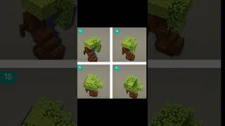 Minecraft Amethyst tree build tutorial minecraft minecraftguide minecraftshorts fyp fy [upl. by Ssegrub]