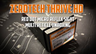 ZeroTech Thrive HD Unboxing [upl. by Odlauso]