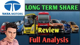 Tata Motors Share  Long Term Share  Review  Full Analysis [upl. by Griffiths945]