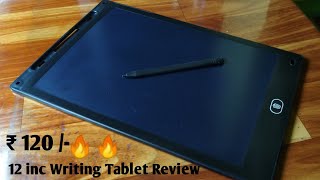 LCD Writing Tablet Review  Writing Tablet For Students Kids ₹120 [upl. by Tengdin]