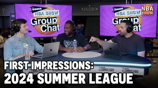 Jalen Brunsons Extension Bronny’s Debut amp Other Summer League First Impressions  Group Chat [upl. by Yrrehc461]