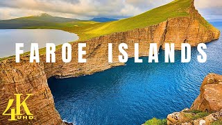 Faroe Islands Denmark 🇫🇴 4k  Drone footage [upl. by Tabina716]