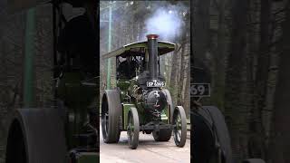 Aveling and Porter Steam Traction Engine at Beamish Museum [upl. by Danica53]