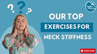 Struggling with neck stiffness in the morning Try these exercises [upl. by Anton535]