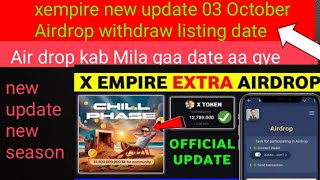 😲😲 mujhaa Airdrop mil gya x empire new updates airdrop received date [upl. by Tito843]