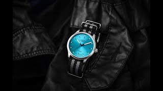 In 2022 Mühle Glashütte Drops a New Panova with a Turquoise Blue Dial [upl. by Cul332]