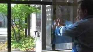 How to apply Window Film [upl. by Litman]