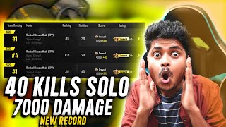 40 SOLO KILLS WITH 7000 DAMAGE  BGMI GAMEPLAY  Faroff BGMI [upl. by Otcefrep194]