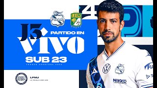 🔵⚪️ Club Puebla vs León SUB 23EN VIVOJornada 3Apertura 2024 [upl. by Eiderf171]