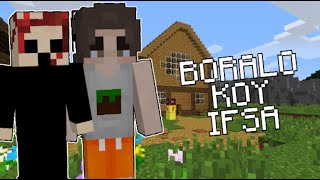 BoraLo Köyü İfşa 🏠  Minecraft [upl. by Eniamat590]