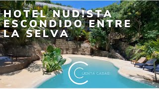 HOTEL NUDSTA ESCONDIDO ENTRE LA SELVA  ZIPOLITE OAXACA [upl. by Santini]