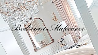 Turned My Room Into A Hotel Suite EXTREME room Makeover Pinterest Aesthetic Feminine bedroom ideas [upl. by Nomael]