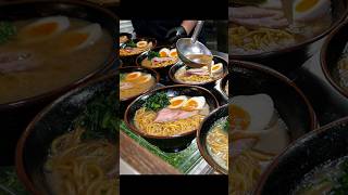 하루 500그릇도 완판하는 일본 라멘대회 1등 돈코츠 라멘집 BEST Tonkotsu Ramen in Korea  Korean street food shorts [upl. by Lobiv807]