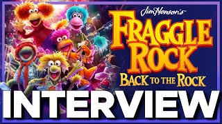 An Interview with THE FRAGGLES MOKEY and WEMBLEY Talk About FRAGGLE ROCK BACK TO THE ROCK [upl. by Elatsyrk]