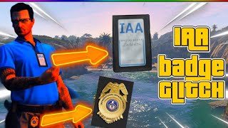 🚨 GTA 5 How To Get The IAA Badge In Grand Theft Auto Online 😍  Y6XF  Working [upl. by Winna333]