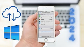 🔵 Como HACER una COPIA de SEGURIDAD de tu IPHONE en PC 2024 [upl. by Asilam]