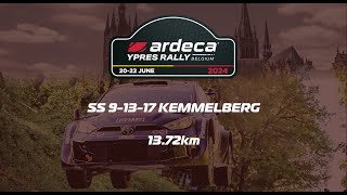 Ardeca Ypres Rally  SS 91317 Kemmelberg [upl. by Amlus]