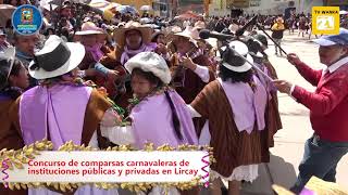 Concurso de comparsas carnavaleras de instituciones públicas y privadas 2024 [upl. by Sven]