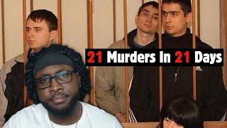 WE LIVE  REACTING TO TRUE CRIME The Case of Dnepropetrovsk Maniacs they are SICK [upl. by Jory]