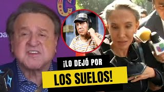 Florinda Meza DEJA CALLADO a Carlos Villagrán tras ventilar que tuvieron romance [upl. by Chemaram]