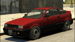 Grand Theft Auto IV Blista Compact Test drive automobile [upl. by Hoshi130]