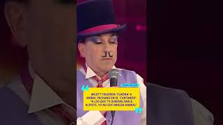 Milett Figueroa ‘cuadra’ a Aníbal Pachano en el ‘Cantando’ “A los que tú quieras darle alpistequot [upl. by Haeli322]