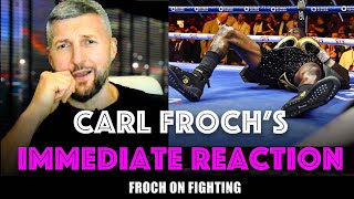 “Deontay Wilder HAS to retire this is THE END” Froch’s on Wilder Dubois and atmosphere [upl. by Nahor442]