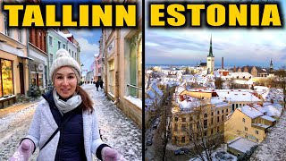 Is TALLINN ESTONIA the most BEAUTIFUL Baltic Capital Travel Vlog Guide [upl. by Anaujahs466]