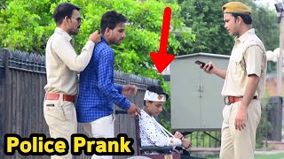 Fake Police Arresting Beggars Prank  Bhasad News  Pranks in India [upl. by Madlin]