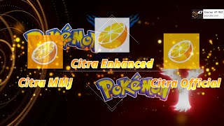 💫Citra🔥MMJ🔥Official🔥Enhanced Which Citra🍊 emulator is Best For Pokemon 📈 [upl. by Ynafetse]