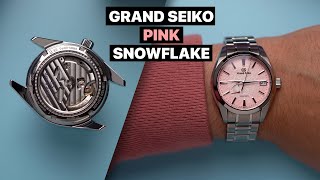 Grand Seiko Pink Snowflake  SBGA497 [upl. by Annmarie]