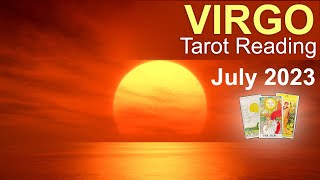 VIRGO JULY 2023 TAROT READING quotA HAPPY COMPROMISE VIRGO amp SOMEONE WANTS TO BUILD BRIDGESquot [upl. by Nilram]