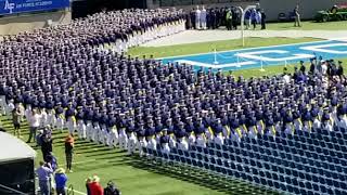 2018 USAFA Graduation March On [upl. by Eidnak]