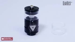 IJOY Limitless Dual Post RDTA Atomizer Unboxing  Gearbestcom [upl. by Schach]