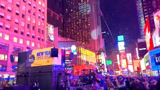 Times Square New Years Eve NYC LIVE 2023 [upl. by Oal]