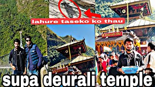 Bhaluwang To Argakhachi Supa Deurali temple moto vlog [upl. by Croydon]