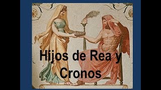 La Teogonía Canto XVII Hijos de Rea y Cronos [upl. by Berni]