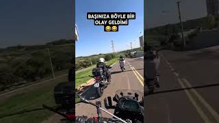 MOTORCU POLİSE YAKALANIRSA 🤦😂 MOTOR MOTOVLOG MOTORCYCLE BİKER MOTO MOTOGP MOTORSİKLET [upl. by Bautram]