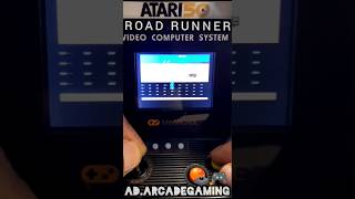 Atari Road Runner Gameplay Hard Mode My Arcade Atari Micro Player Pro [upl. by Nirehs55]