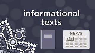 Understanding Informational Texts [upl. by Esinereb330]