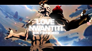 「 Love Nwantiti Extended edit 🖤」Jujutsu Kaisen AMV Anime Music Video [upl. by Seiuqram]