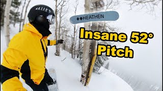 Snowboarding One of Colorados STEEPEST Ski Runs  Season 6 Day 80 [upl. by Saiasi]