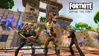 Defending the Fort  Fortnite Gameplay [upl. by Ming]